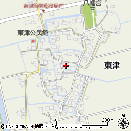 佐賀県三養基郡みやき町東津1953周辺の地図