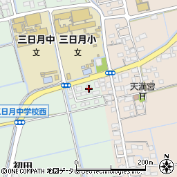 佐賀県小城市初田1718周辺の地図