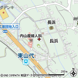 佐賀県伊万里市東山代町長浜1301周辺の地図