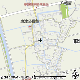 佐賀県三養基郡みやき町東津1971周辺の地図