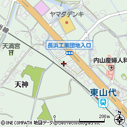 佐賀県伊万里市東山代町長浜2132周辺の地図