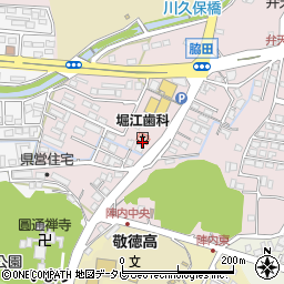 堀江歯科診療所周辺の地図