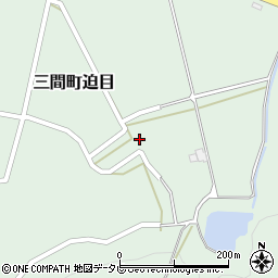 愛媛県宇和島市三間町迫目489周辺の地図
