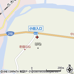 有限会社玖珠建材周辺の地図