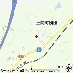 愛媛県宇和島市三間町務田1078周辺の地図