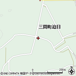 愛媛県宇和島市三間町迫目632周辺の地図