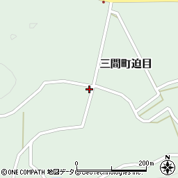 愛媛県宇和島市三間町迫目1016周辺の地図