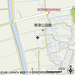 佐賀県三養基郡みやき町東津1727周辺の地図