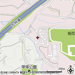 福岡県久留米市高良内町4069周辺の地図
