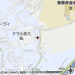 佐賀県多久市南多久町大字長尾3896周辺の地図