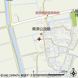 佐賀県三養基郡みやき町東津1728周辺の地図