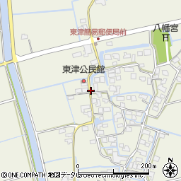 佐賀県三養基郡みやき町東津1729周辺の地図