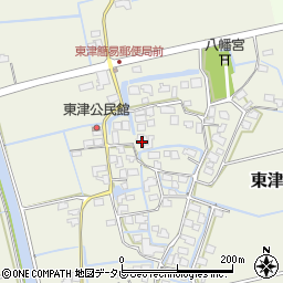 佐賀県三養基郡みやき町東津1962周辺の地図