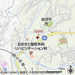 デイリーヤマザキ佐世保吉井店周辺の地図