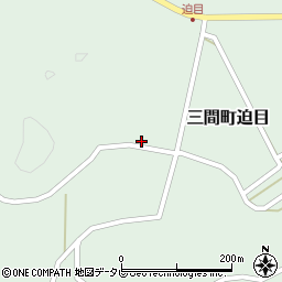 愛媛県宇和島市三間町迫目1065周辺の地図