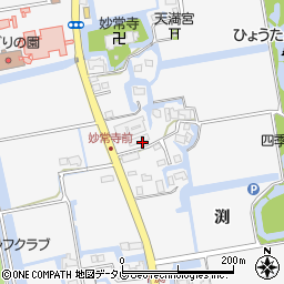 佐賀県佐賀市兵庫町渕1873-1周辺の地図