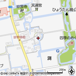 佐賀県佐賀市兵庫町渕1787周辺の地図
