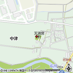 荊津公民館周辺の地図