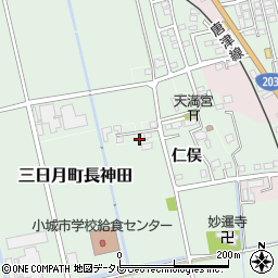 佐賀県小城市仁俣2748周辺の地図