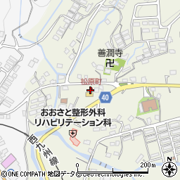 松原町周辺の地図
