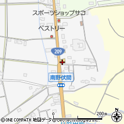 ＨｏｎｄａＣａｒｓ広川荒木店周辺の地図