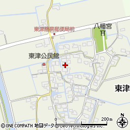 佐賀県三養基郡みやき町東津1898周辺の地図