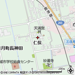 佐賀県小城市仁俣2770周辺の地図