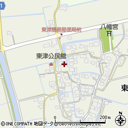 佐賀県三養基郡みやき町東津1963周辺の地図
