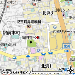 海門禅寺周辺の地図