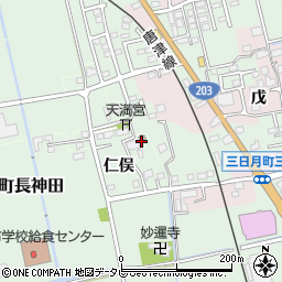 佐賀県小城市仁俣2764周辺の地図