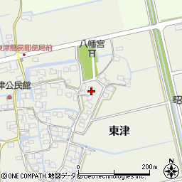 佐賀県三養基郡みやき町東津1933周辺の地図