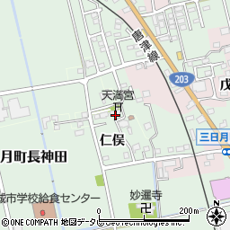 佐賀県小城市仁俣2777周辺の地図