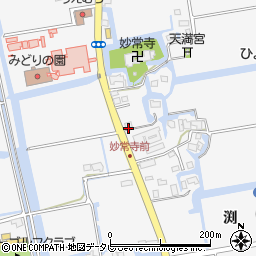 佐賀県佐賀市兵庫町渕1878-11周辺の地図