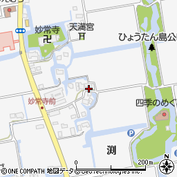 佐賀県佐賀市兵庫町渕1784-1周辺の地図