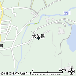 佐賀県伊万里市東山代町大久保周辺の地図