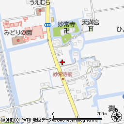 佐賀県佐賀市兵庫町渕1878-10周辺の地図