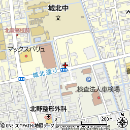 西日本自動車共済佐賀サービスセンター周辺の地図