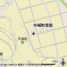 佐賀県小城市小城町栗原931周辺の地図