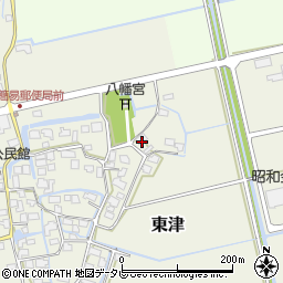 佐賀県三養基郡みやき町東津1930周辺の地図