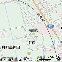 佐賀県小城市仁俣2782周辺の地図