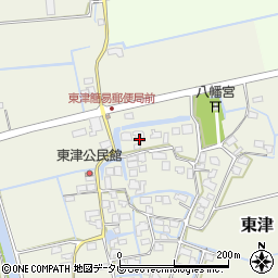 佐賀県三養基郡みやき町東津1892周辺の地図