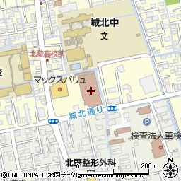 佐賀北郵便局 ＡＴＭ周辺の地図