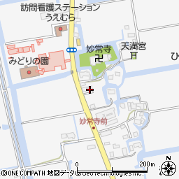 佐賀県佐賀市兵庫町渕1878-6周辺の地図