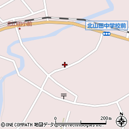 有限会社玖珠水道周辺の地図