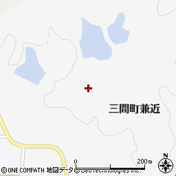 愛媛県宇和島市三間町兼近周辺の地図