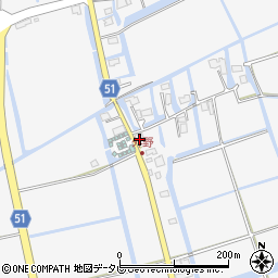 佐賀県佐賀市兵庫町瓦町88周辺の地図