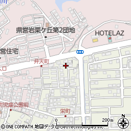 佐賀県伊万里市大坪町甲栄町2448周辺の地図