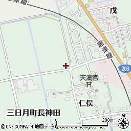 佐賀県小城市仁俣2791周辺の地図
