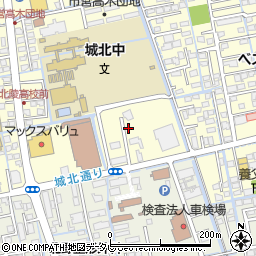 佐賀県佐賀市高木瀬西3丁目周辺の地図