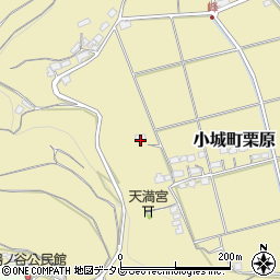 佐賀県小城市小城町栗原904周辺の地図